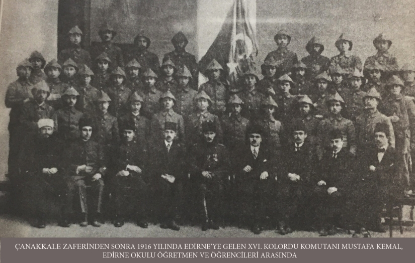 ATATÜRK'ÜN EDİRNEYE İKİNCİ GELİŞİ 1916